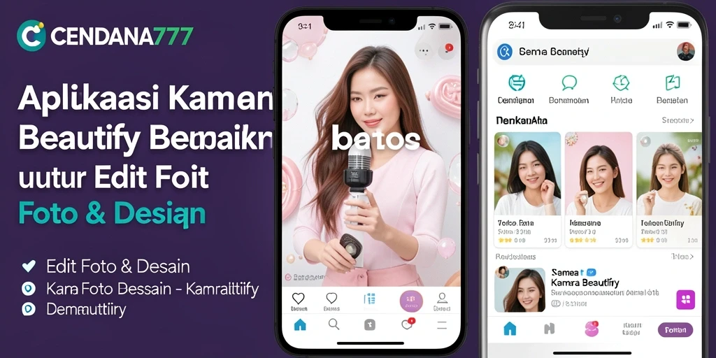 Antarmuka pengguna CENDANA777 yang intuitif dan kaya fitur.