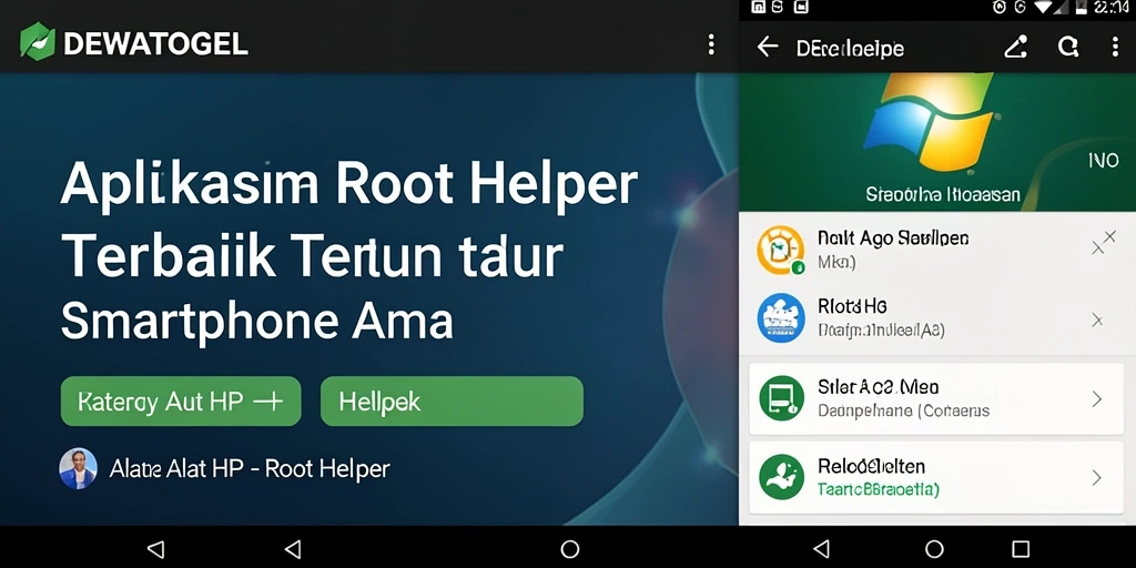 Tampilan antarmuka DEWATOGEL yang sederhana dan intuitif.